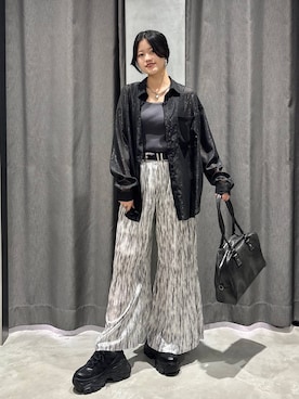 「アイテム（アクセサリー）」を使った、meiさん（レディース・166cm・20代）の春コーディネート