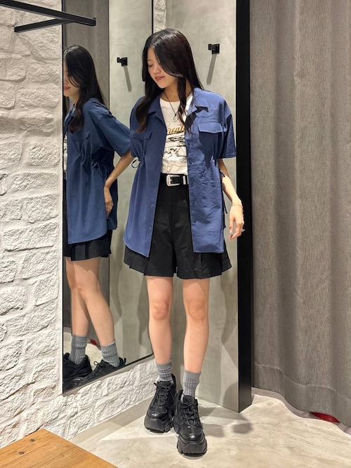 bow.a ボウエー　ショートパンツ 水際 TUCK SHORT PANTS | bow.a