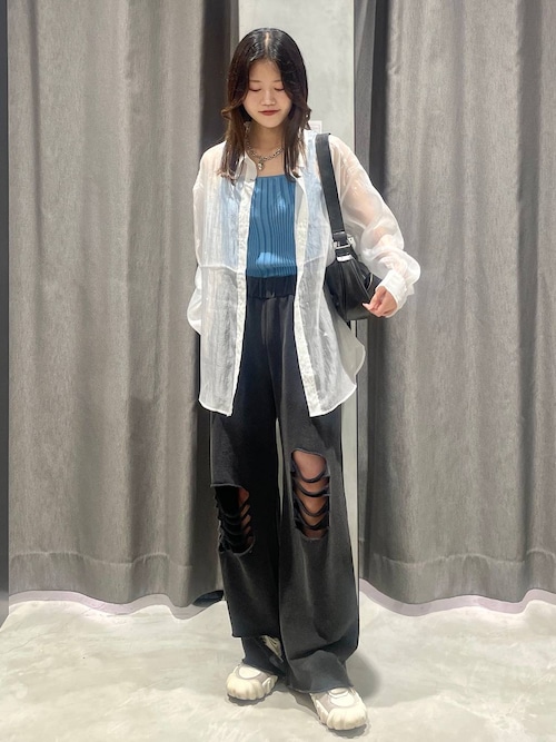 セール】ミントヤーンスクエアネックタンク（タンクトップ）｜PAGEBOY