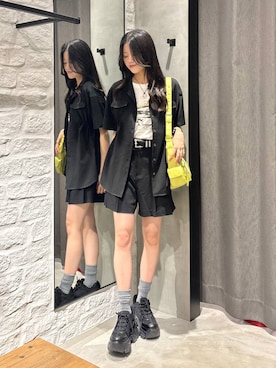 「アイテム（パンツ）」を使った、meiさん（レディース・166cm・20代）の夏コーディネート
