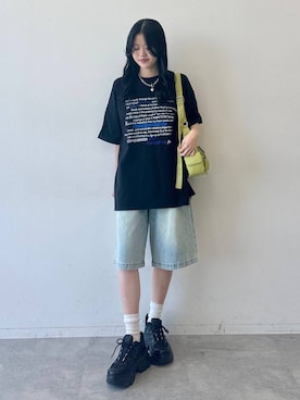 「アイテム（アクセサリー）」を使った、meiさん（レディース・166cm・20代）の春コーディネート