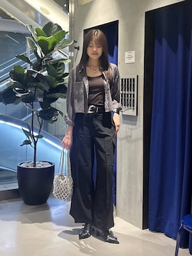 「PAGEBOY（ページボーイ）のアイテム」を使った、meiさん（レディース・167cm）の夏コーディネート