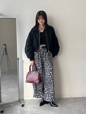 「PAGEBOY（ページボーイ）のアイテム（アクセサリー）」を使った、meiさん（レディース・167cm）の秋コーディネート