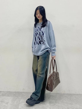 meiさん（レディース・166cm）の冬コーディネート