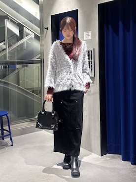 「PAGEBOY（ページボーイ）のアイテム（Tシャツ/カットソー）」を使った、meiさん（レディース・167cm）の秋コーディネート