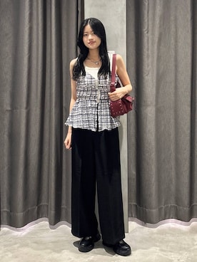 「PAGEBOY」｜meiさん（レディース・167cm）の夏コーディネート