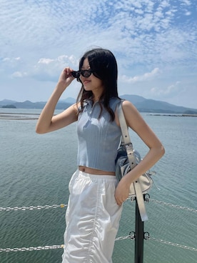 meiさん（レディース・166cm）の夏コーディネート