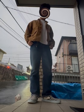 「RNA（アールエヌエー）のアイテム」を使った、bacon215さん（メンズ・168cm）の春コーディネート