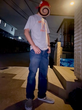 「アイテム（トップス）」を使った、bacon215さん（メンズ・169cm・10代）の秋コーディネート