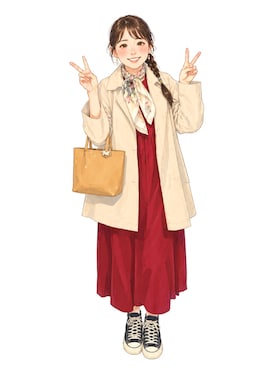 asanofukuさん（レディース・162cm）の春コーディネート
