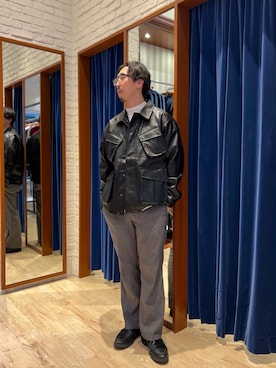 FUJIさん（メンズ・176cm）の冬コーディネート