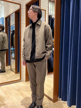 FUJIさん（メンズ・176cm）の冬コーディネート