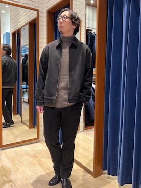 FUJIさん（メンズ・176cm）の冬コーディネート