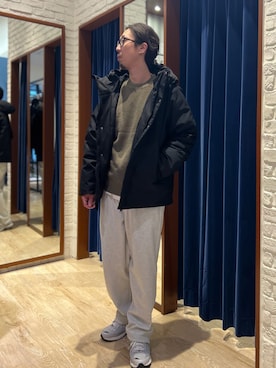 「NOLLEY'S LIGHT（ノーリーズライト）のアイテム」を使った、FUJIさん（メンズ・176cm）の冬コーディネート