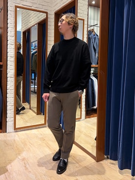 FUJIさん（メンズ・176cm）の冬コーディネート