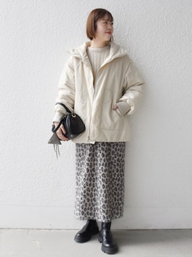 「イエベ春」｜五月女さん（レディース・162cm）の秋コーディネート