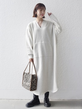 五月女さん（レディース・162cm）の秋コーディネート