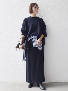 「きれいめ」｜五月女さん（レディース・162cm）の秋コーディネート