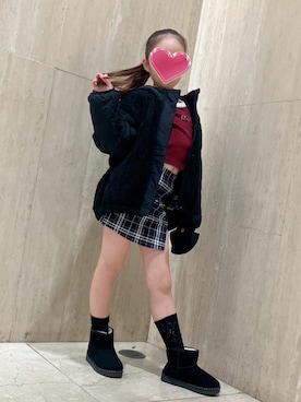 yukinoさん（キッズ・125cm）の秋コーディネート