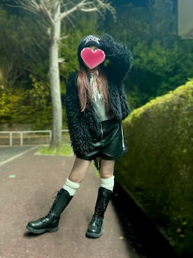 「H&M（エイチ・アンド・エム）のアイテム（ジャケット/アウター）」を使った、yukinoさん（キッズ・127cm）の春コーディネート