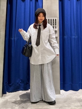 「PBLIM（ページボーイリム）のアイテム」を使った、emiri0712さん（レディース・147cm）の春コーディネート