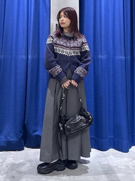 「PAGEBOY（ページボーイ）のアイテム」を使った、emiri0712さん（レディース・147cm）の冬コーディネート