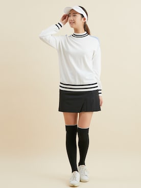 「junandrope」｜shinomigolfさん（レディース・163cm）の冬コーディネート