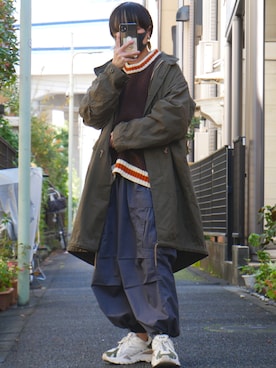 空白テトさん（メンズ・160cm）の冬コーディネート