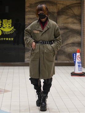 「ACT（アクト）のアイテム」を使った、空白テトさん（メンズ・160cm）の春コーディネート