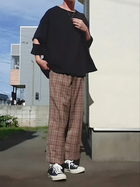 remiさん（メンズ・181cm）の秋コーディネート