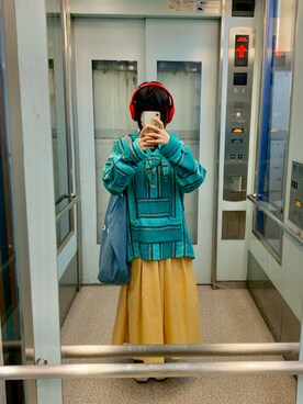 パーカーを使った ヘッドホン のレディース人気ファッションコーディネート Wear