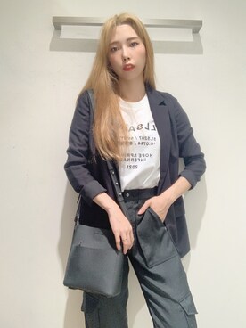 Hannaさん（レディース・166cm）の夏コーディネート