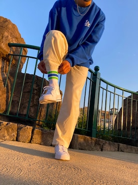 「REALIZE（リアライズ）のアイテム」を使った、rintaro1040さん（メンズ・171cm）の秋コーディネート