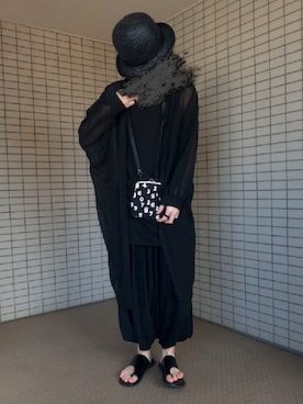 「SOU･SOU（ソウ・ソウ）のアイテム」を使った、堀田(ほった)さん（メンズ・170cm）の夏コーディネート