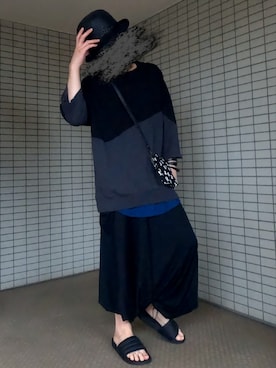 「SOU･SOU（ソウ・ソウ）のアイテム」を使った、堀田(ほった)さん（メンズ・170cm）の秋コーディネート