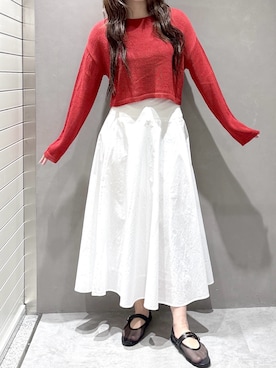 「FREE'S MART（フリーズマート）のアイテム（トップス）」を使った、freessayaさん（レディース・166cm）の春コーディネート