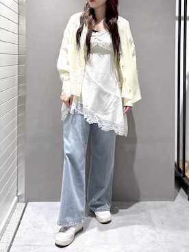 「FREE'S MART（フリーズマート）のアイテム（トップス）」を使った、freessayaさん（レディース・166cm）の春コーディネート