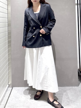 「FREE'S MART（フリーズマート）のアイテム（トップス）」を使った、freessayaさん（レディース・166cm）の春コーディネート