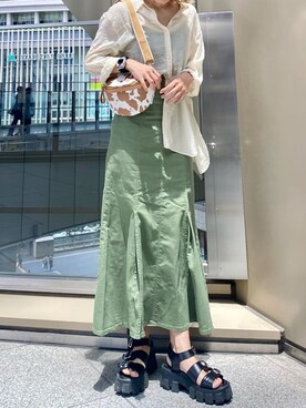 freessayaさん（レディース・166cm）の夏コーディネート