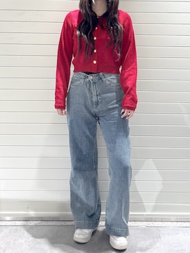 「FREE'S MART（フリーズマート）のアイテム（パンツ）」を使った、freessayaさん（レディース・166cm）の春コーディネート