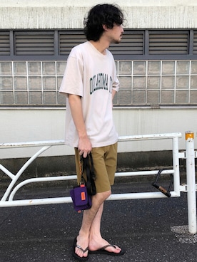 「Locals（ローカルズ）のアイテム」を使った、seiya satoさん（メンズ・175cm）の夏コーディネート