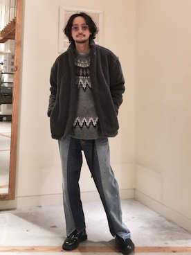 seiya satoさん（メンズ・175cm）の冬コーディネート