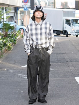 seiya satoさん（メンズ・175cm）の春コーディネート