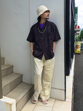 seiya satoさん（メンズ・175cm）の夏コーディネート