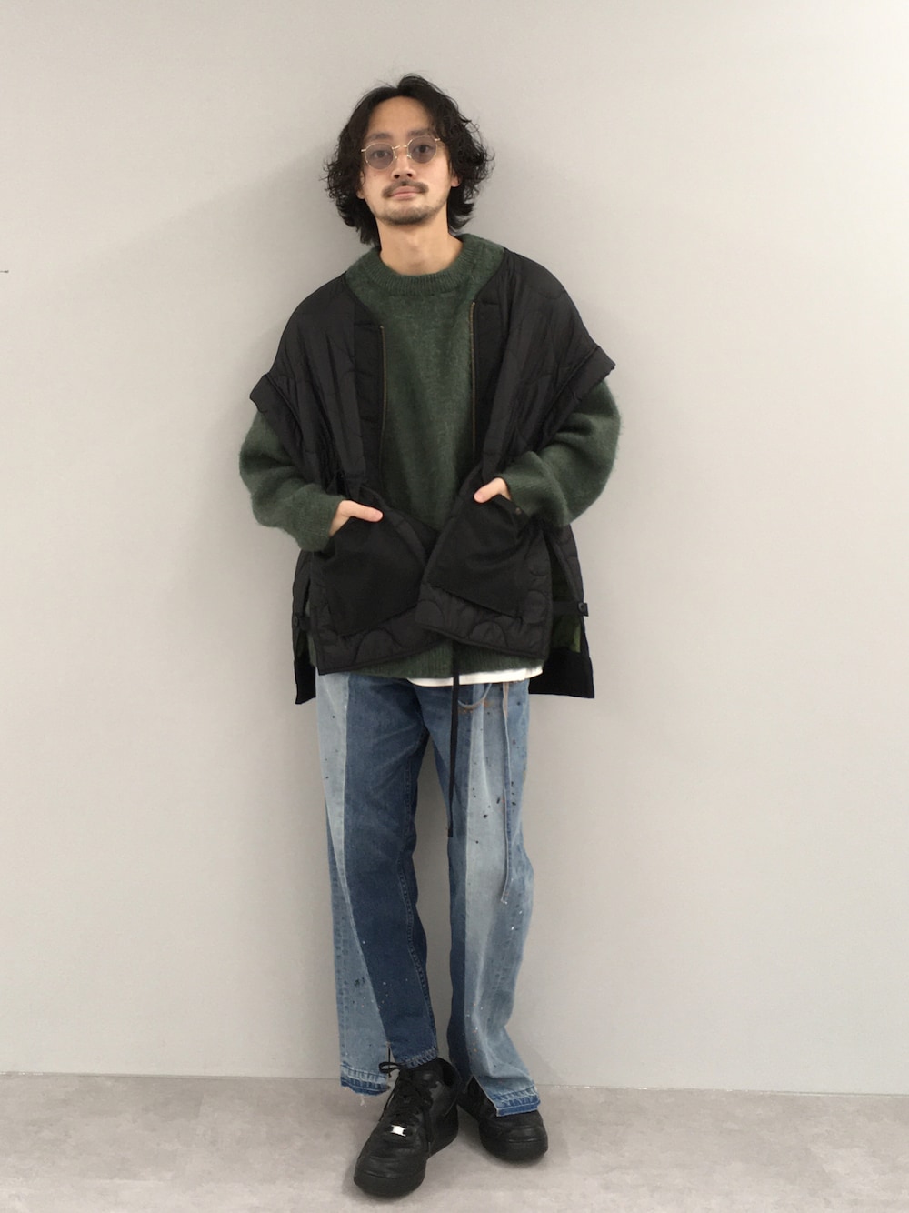 HIOGA.　etsinta マルチウェイモッズコート ブラック HIOGA. etsinta マルチウェイモッズコート ブラック CIAOPANIC