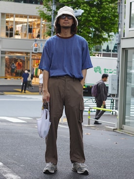 seiya satoさん（メンズ・175cm）の夏コーディネート