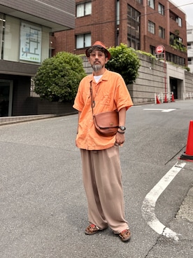 POLO RALPH LAURENのアイテムを使った「オープンカラーシャツ」の