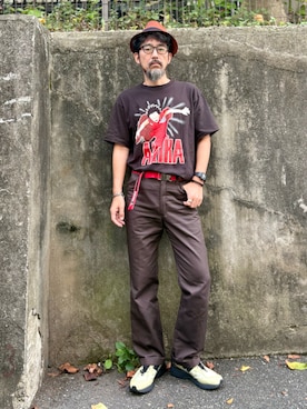 ヤギハシカズヒロさんのコーディネート