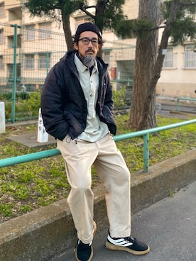 「patagonia」｜「アイテム（その他アウター）」を使った、ヤギハシカズヒロさん（メンズ・181cm）の冬コーディネート