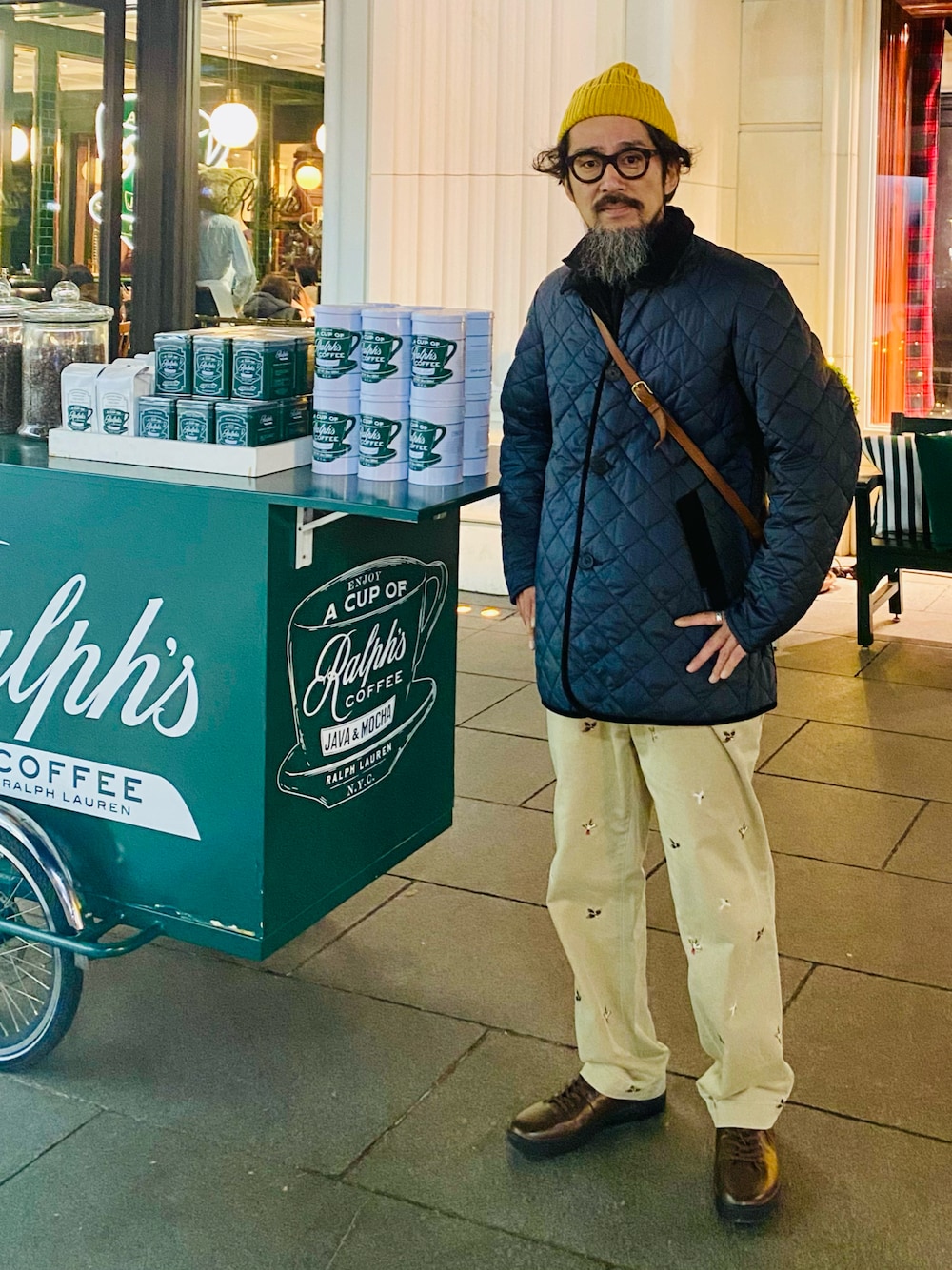 POLO RALPH LAURENのパンツを使った「キルティング」のメンズ